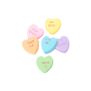 Conversation Hearts Words Chalky Candies Bulk Close Up Individuals Sweet Fusion Calgary