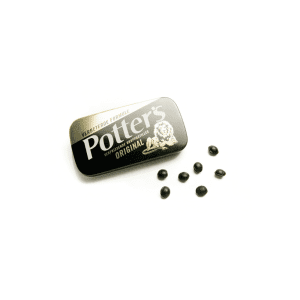 Potter's Original Licorice Menthol Drops Candy Tin Sen-Sen 13g Dutch Holland Sweet Fusion Calgary